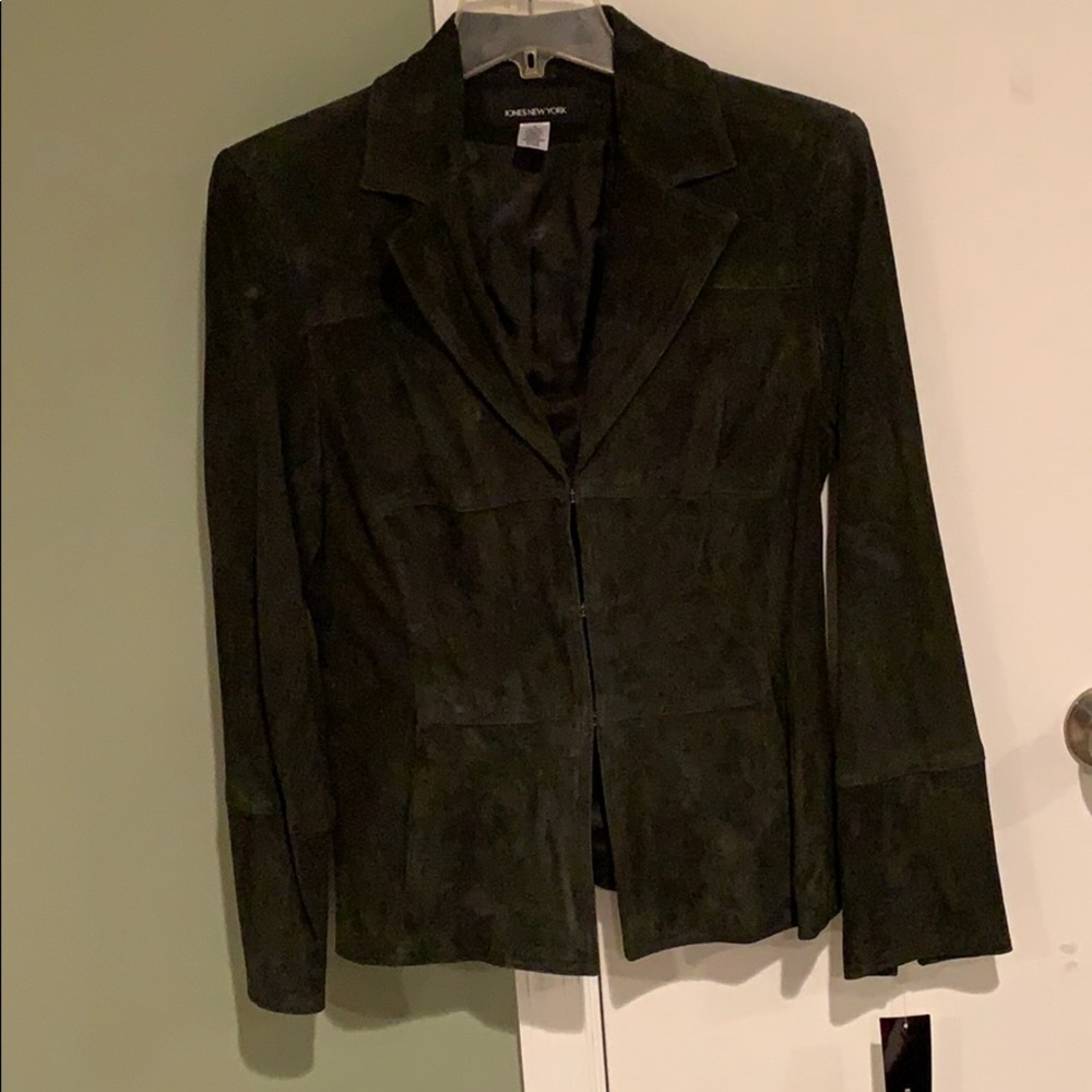 Jones New York suede jacket. Size 8